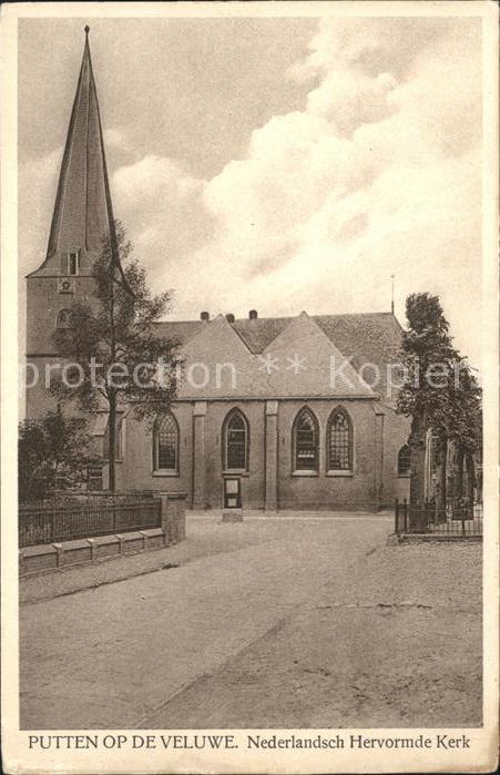 Putten Gelderland De Veluwe Hervormde Kerk
