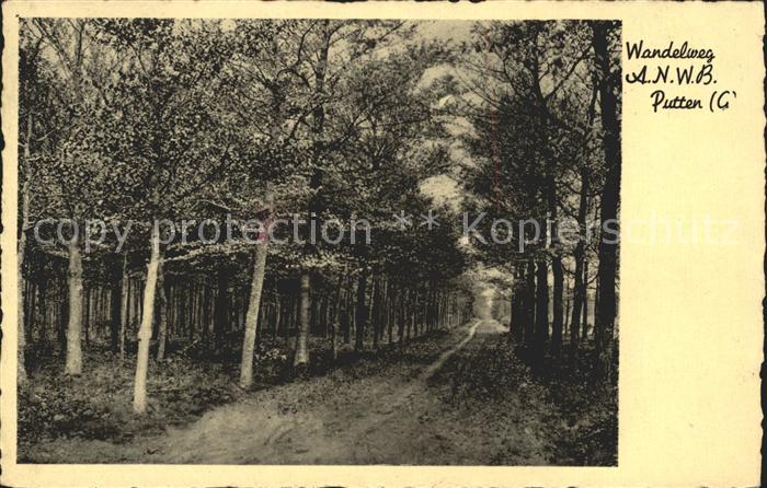 Putten Gelderland Wandelweg A.N.W.B.
