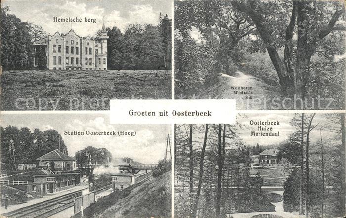 Oosterbeek Hemelsche berg Huize Mariendaal Station