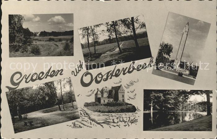 Oosterbeek Denkmal Teich Teilansichten