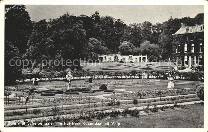 Rozendaal Gelderland Tuin Schelpengalerij Park
