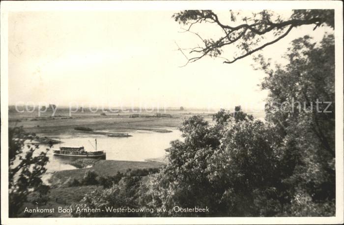 Oosterbeek Aankomst Boot Arnhem Westerbouwing