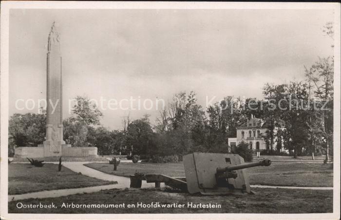Oosterbeek Airbornemonument Hoofdkwartier Harteste