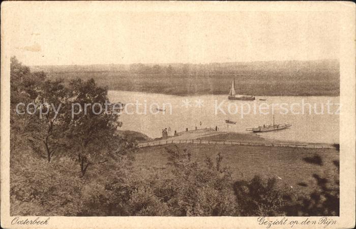 Oosterbeek Rijn Segelboot