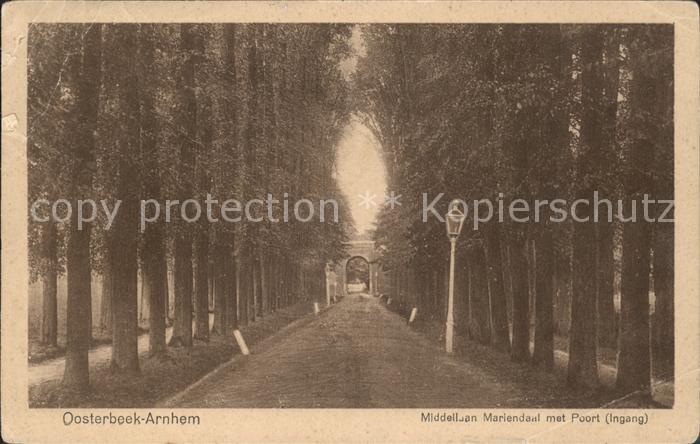 Oosterbeek Middellaan Mariendaal Poort
