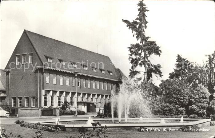Winterswijk Fontein Postkantoor