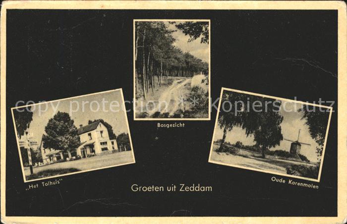 Zeddam Het Tolhuis Bosgezicht Oude Korenmolen