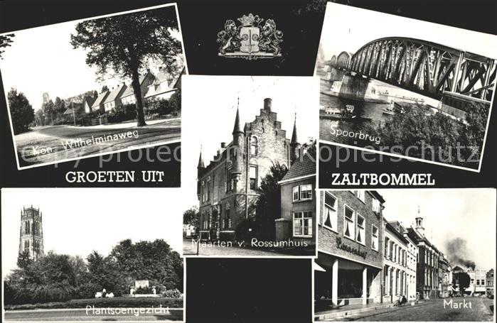 Zaltbommel Spoorbrug Markt Plantsoengezicht