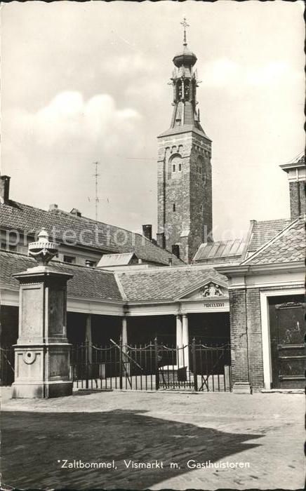 Zaltbommel Vismarkt Gasthuistoren
