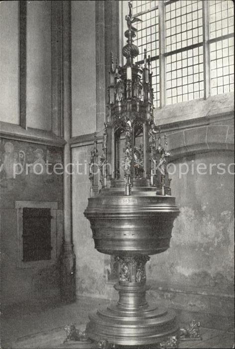 Zutphen Doopvont St. Walburgskerk