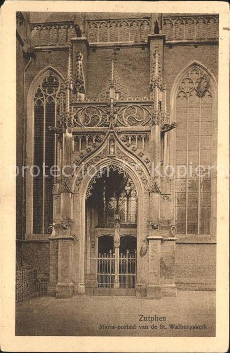 Zutphen Maria portaal St. Walburgskerk