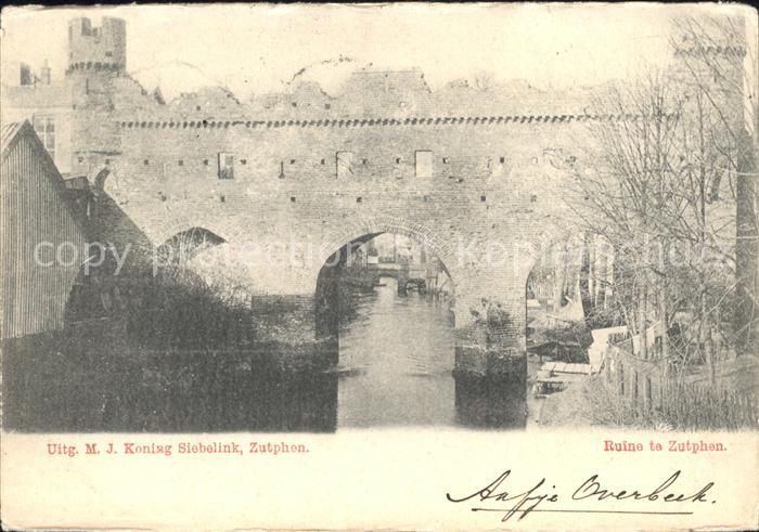 Zutphen Konig Siebelink Ruine