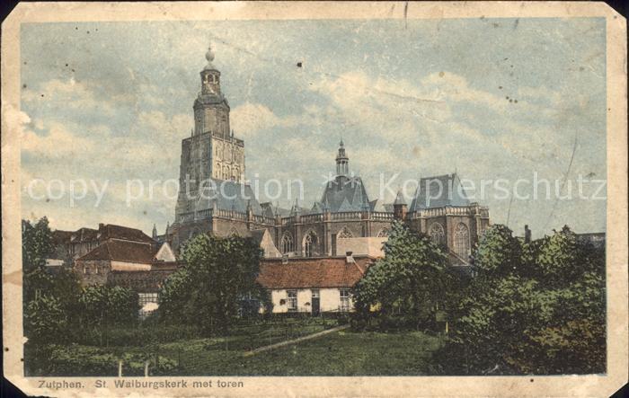 Zutphen St. Walburgskerk toren