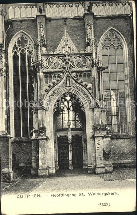 Zutphen Hoofdingang St. Walburgskerk