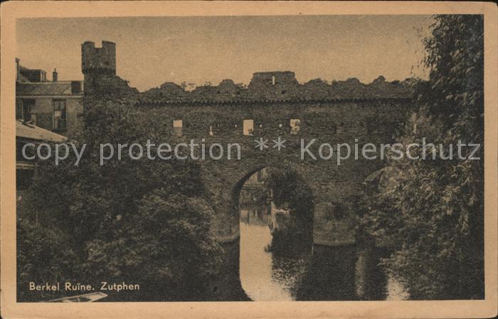 Zutphen Berkel Ruine