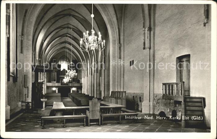 Elst Gelderland Interieur Kerk