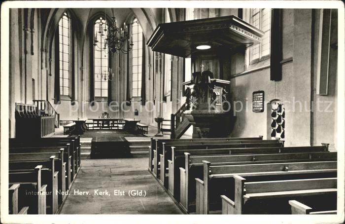 Elst Gelderland Inneres Kerk