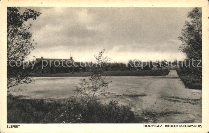 Elspeet Doopsgez. Broederschapshuis