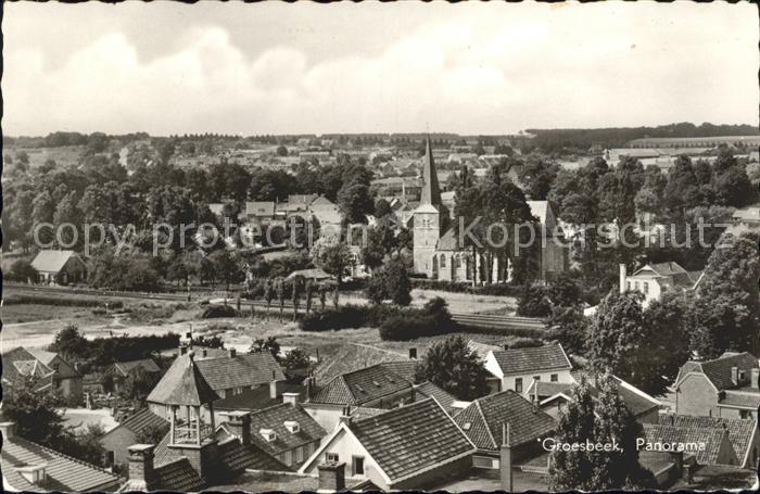 Groesbeek Gelderland Ortsansicht Kirche
