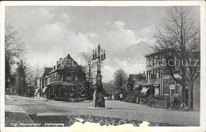 Ede Netherlands Maandereind Stationsweg