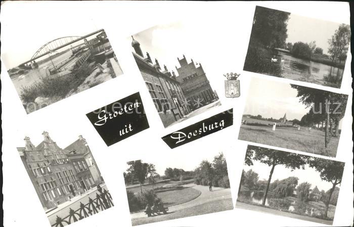 Doesburg Brücke Teilansichten