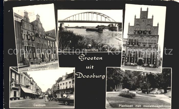 Doesburg Waag Plantsoen Centrum Ijsselbrug