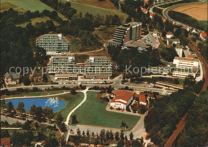 Bad Gandersheim Kurklinik Kurheim Roswitha Kurhaus Fliegeraufnahme
