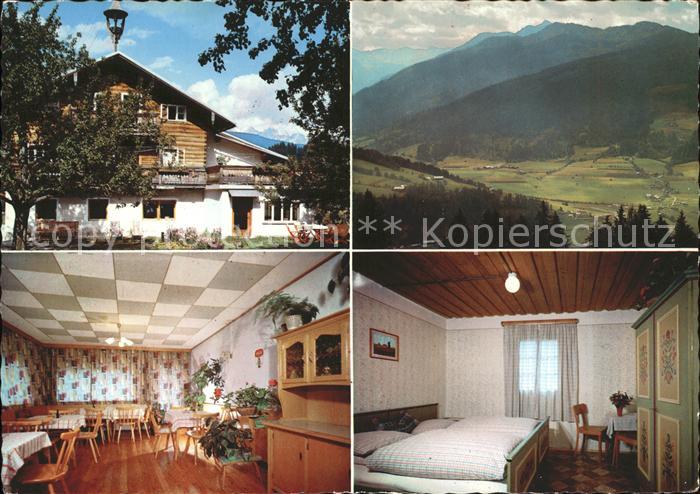 Radstadt Hoggen Pension Grafengut Gastraum Zimmer Panorama