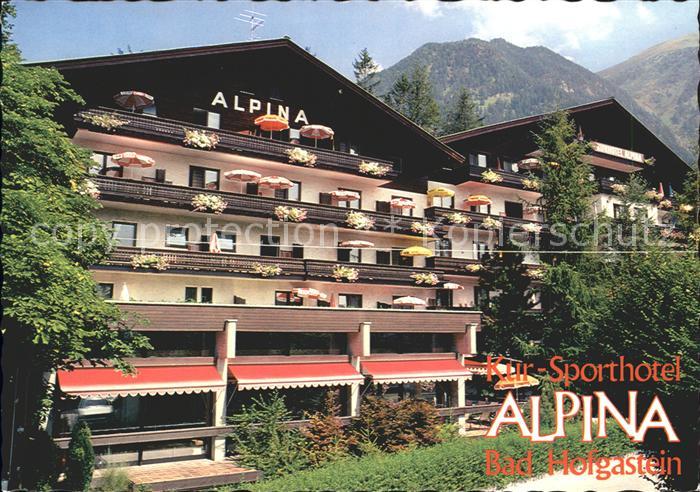 Hofgastein Bad Gastein Kur Sporthotel Alpina