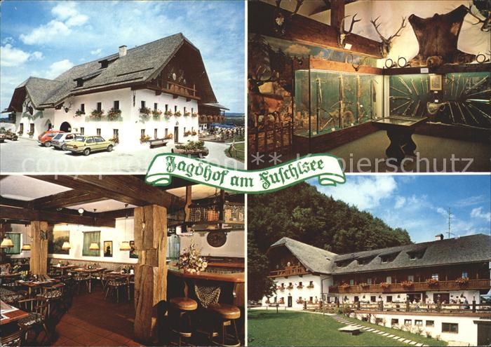 Fuschlsee Jagdhof am Fuschlsee Hotel Restaurant Jagdmuseum Schiessstand Kegelbah