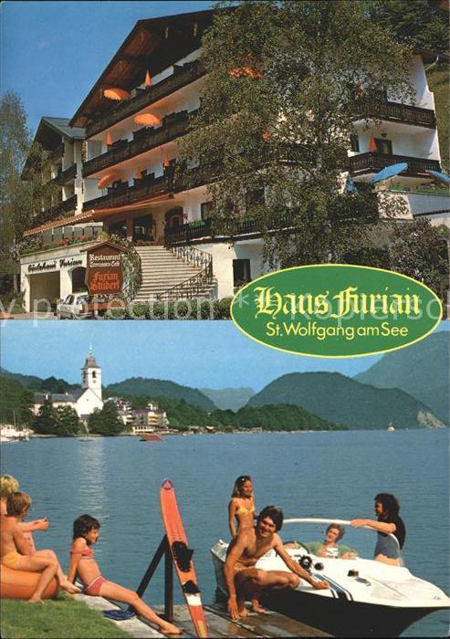 St Wolfgang Wolfgangsee Haus Furian am Wolfgangsee Strandpartie