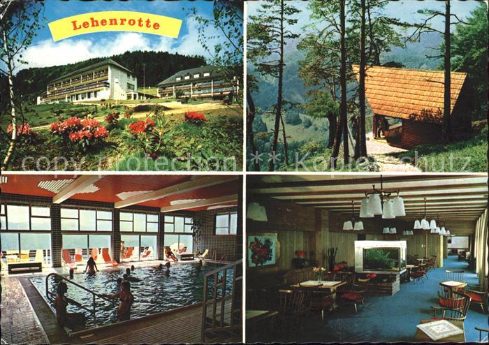Lehenrotte Tuernitz Erholungs und Genesungsheim Bauer Hallenbad