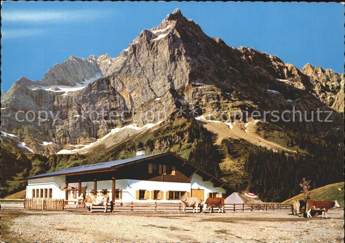 Karwendel Rasthuette Eng Alm