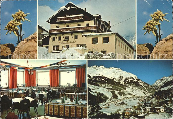 Soelden oetztal Pension Hainbacherhof oetztal