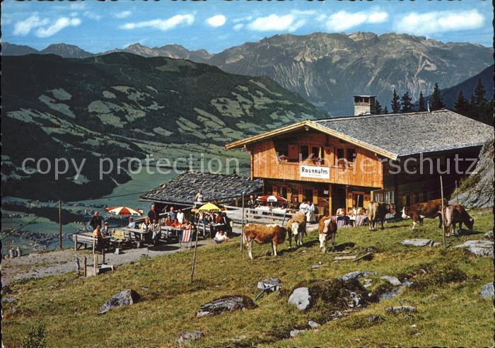 Zell Ziller Tirol Jausenstation Rosenalm