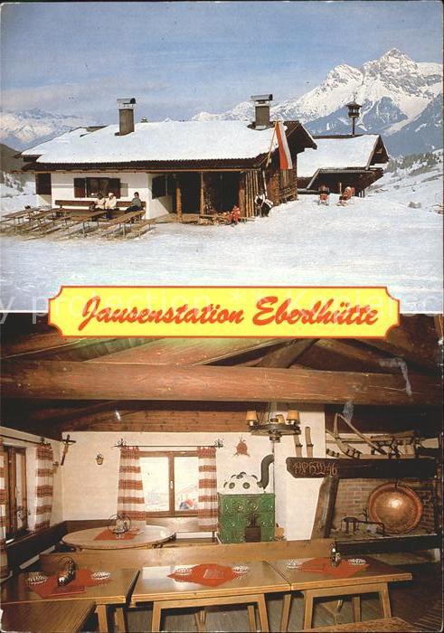 Maria Alm Steinernen Meer Jausenstation Eberlhuette