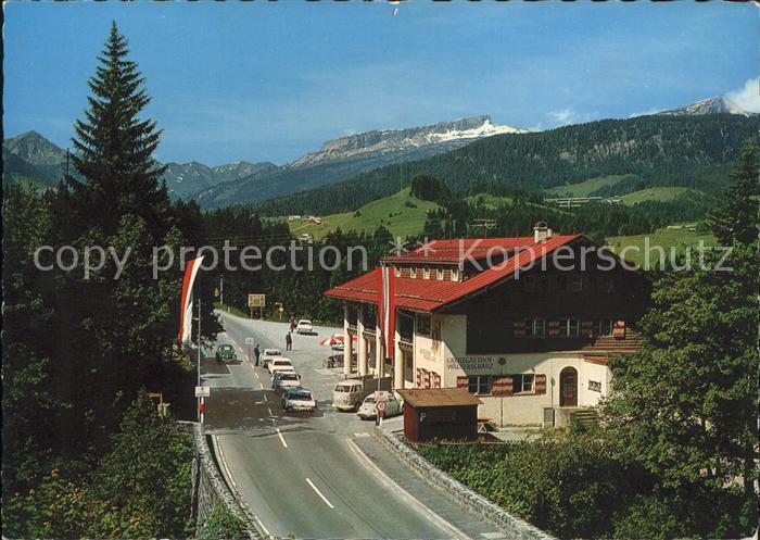 Riezlern Kleinwalsertal Vorarlberg Grenzgasthof Walserschanz