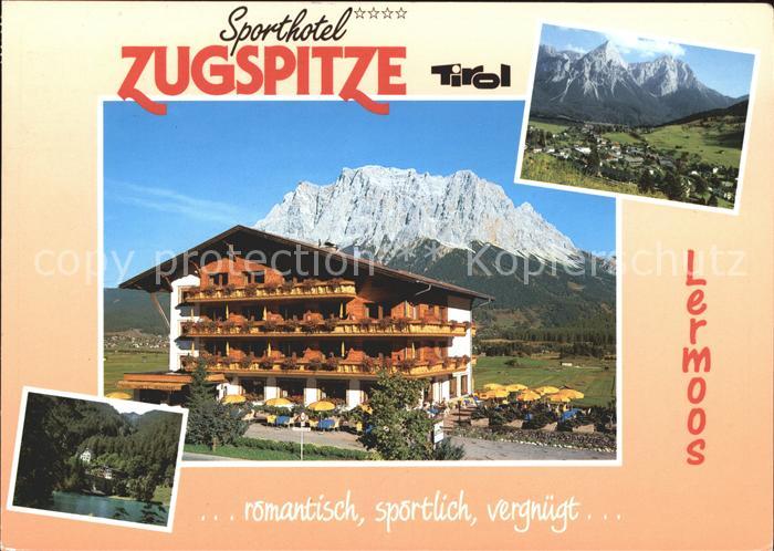 Lermoos Tirol Sporthotel Zugspitze Teilansichten