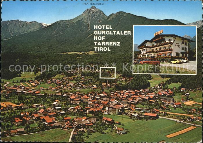 Tarrenz Fliegeraufnahme Hotel Gurgltaler Hof