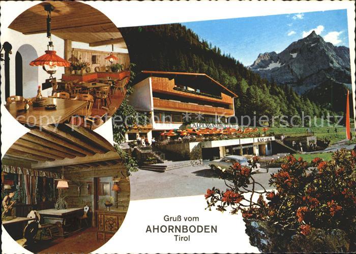 Hinterriss Tirol Alpengasthof Eng am Gr Ahornboden