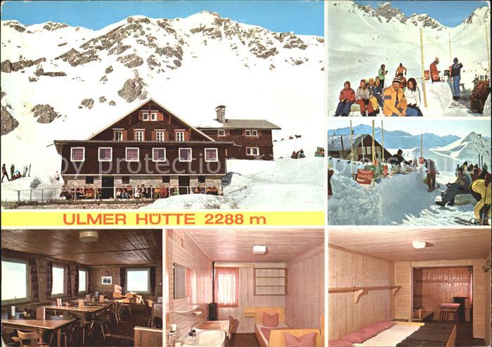 St Anton Arlberg Ulmer Huette Details Eisbar