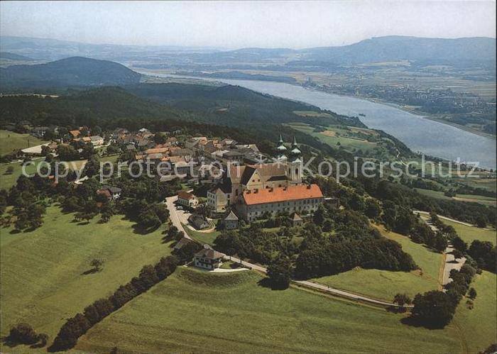 Maria Taferl Basilika zur Schmerzhaften Muttergottes Fliegeraufnahme