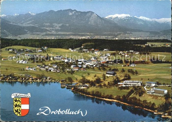Drobollach Faaker See Fliegeraufnahme