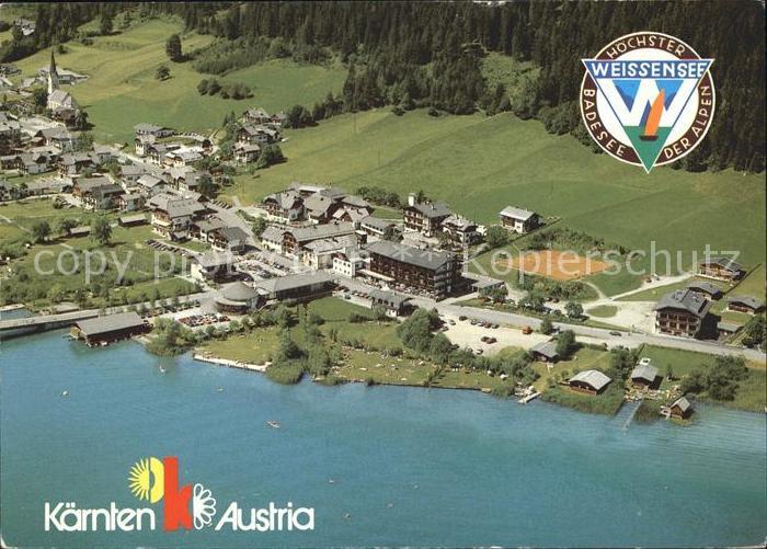 Techendorf Weissensee Fliegeraufnahme