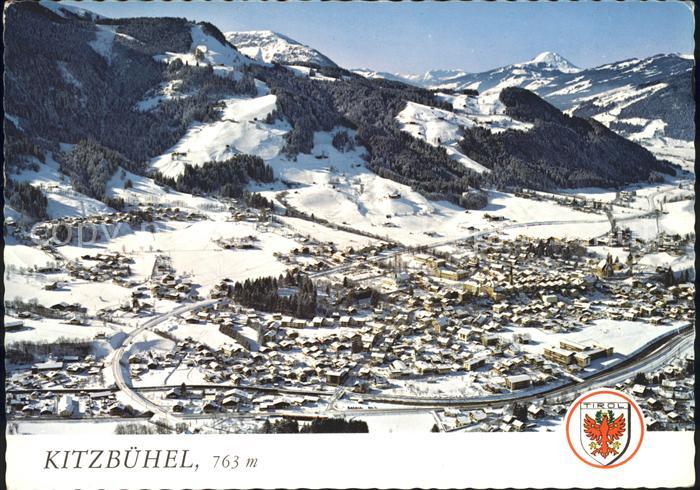 Kitzbuehel Tirol Fliegeraufnahme
