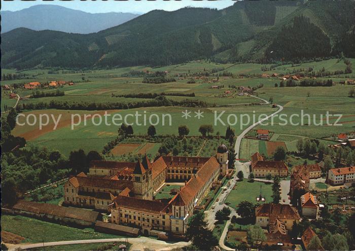 Seckau Benediktinerstift Fliegeraufnahme