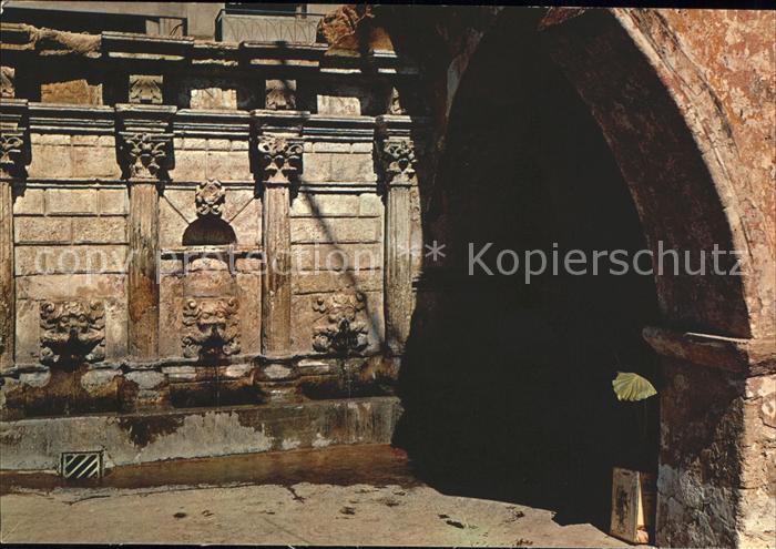 Rethymno Kreta Anciennes fontaines venitiennes