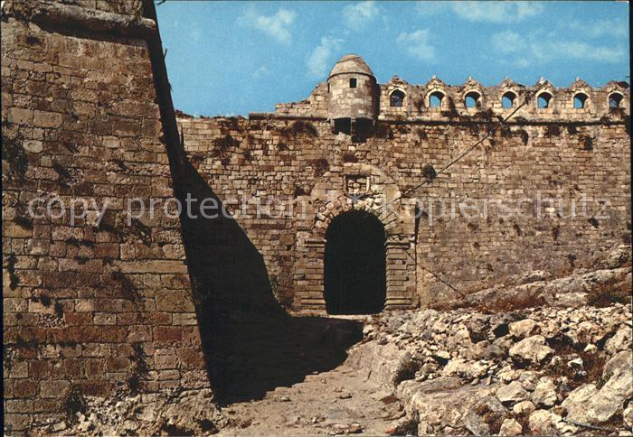 Rethymno Kreta Ancienne Forteresse Alte Festung