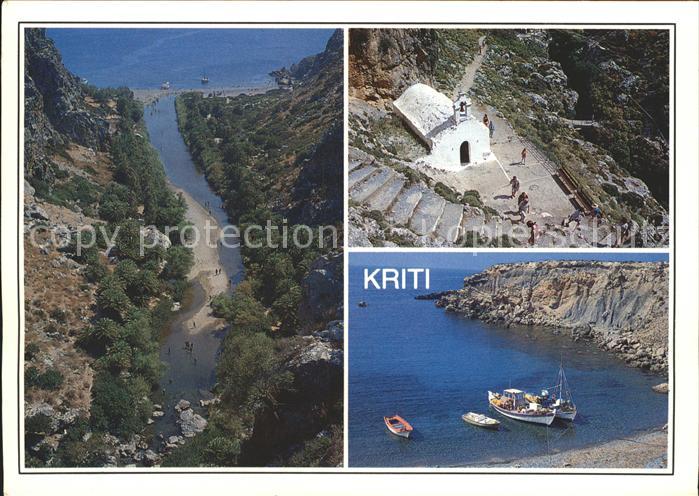 Kriti Bucht Strand Kapelle