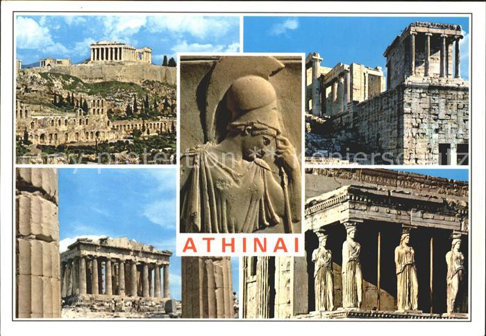 Athenes Athen Akropolis Tempel Antike